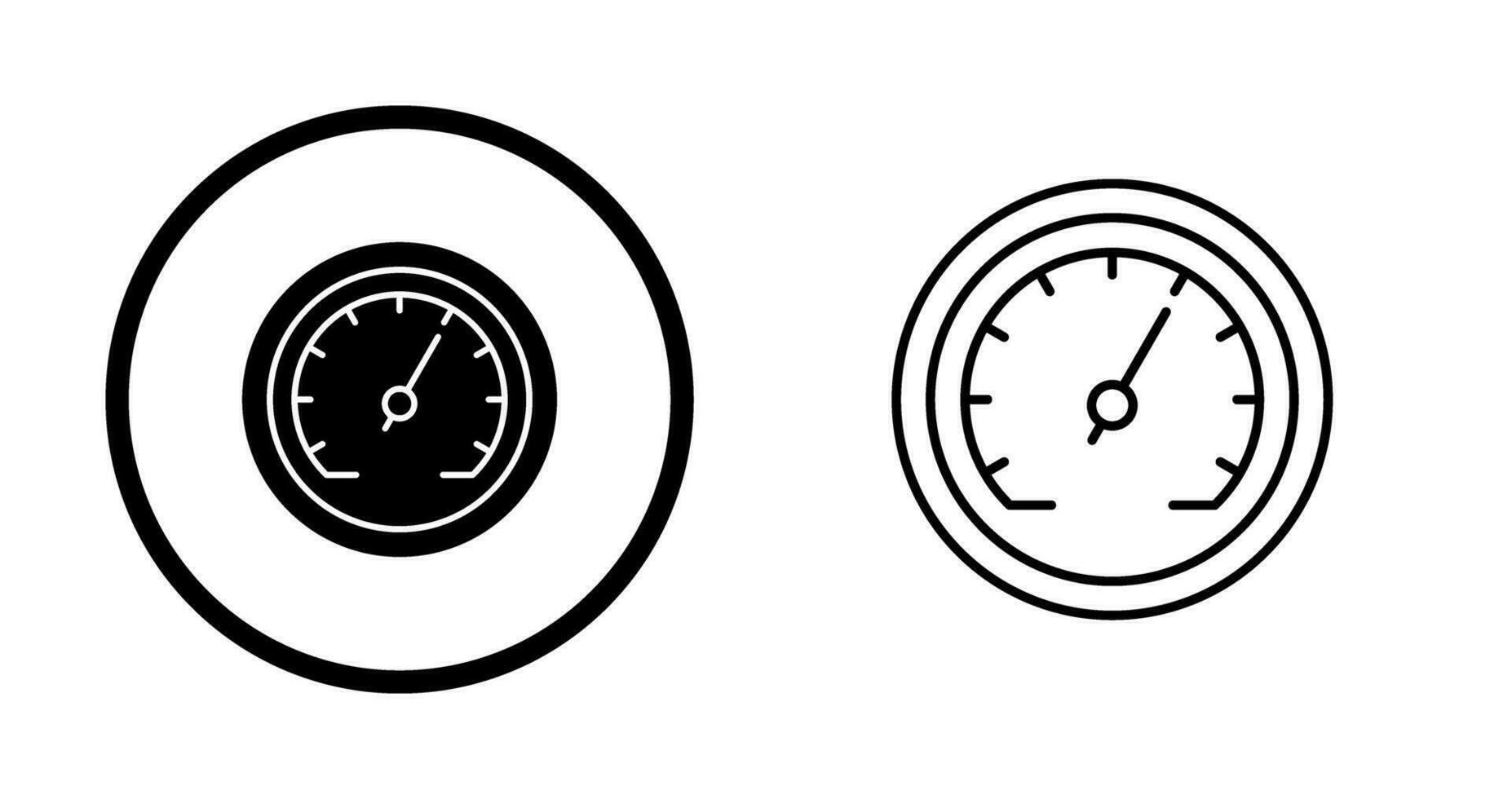 snelheidsmeter vector icoon