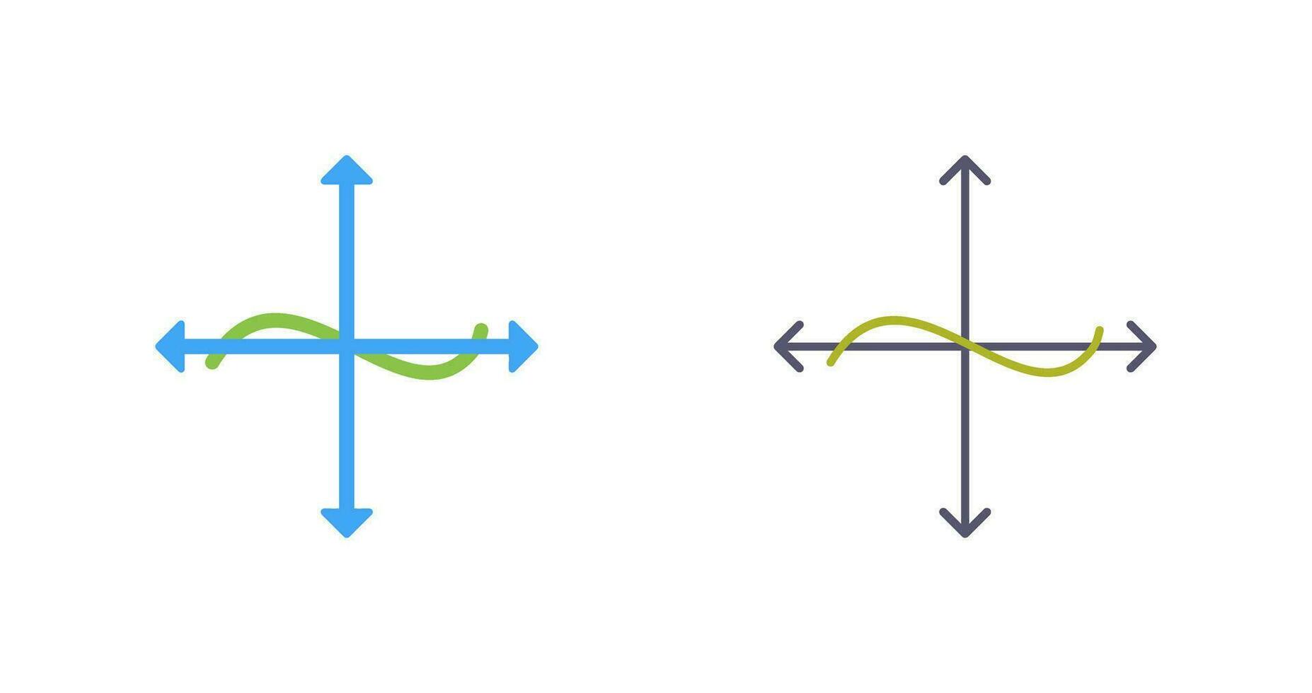 uniek diagram vector icoon