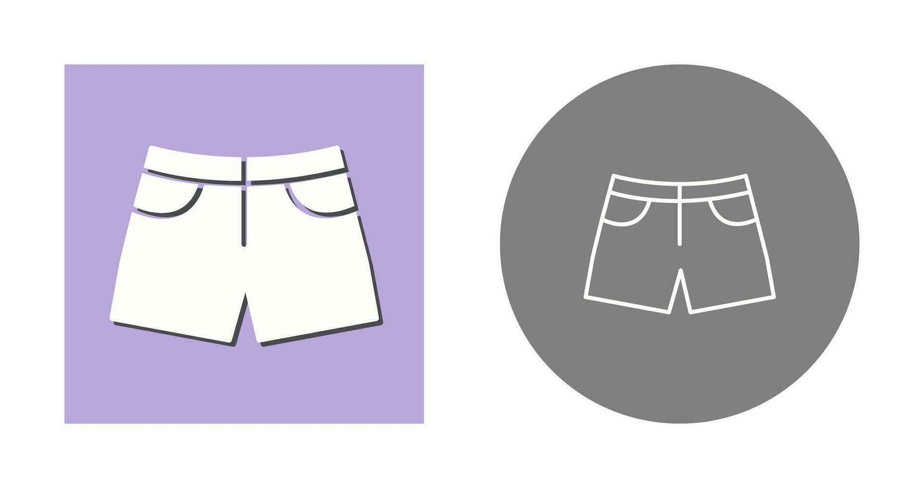 korte broek vector pictogram