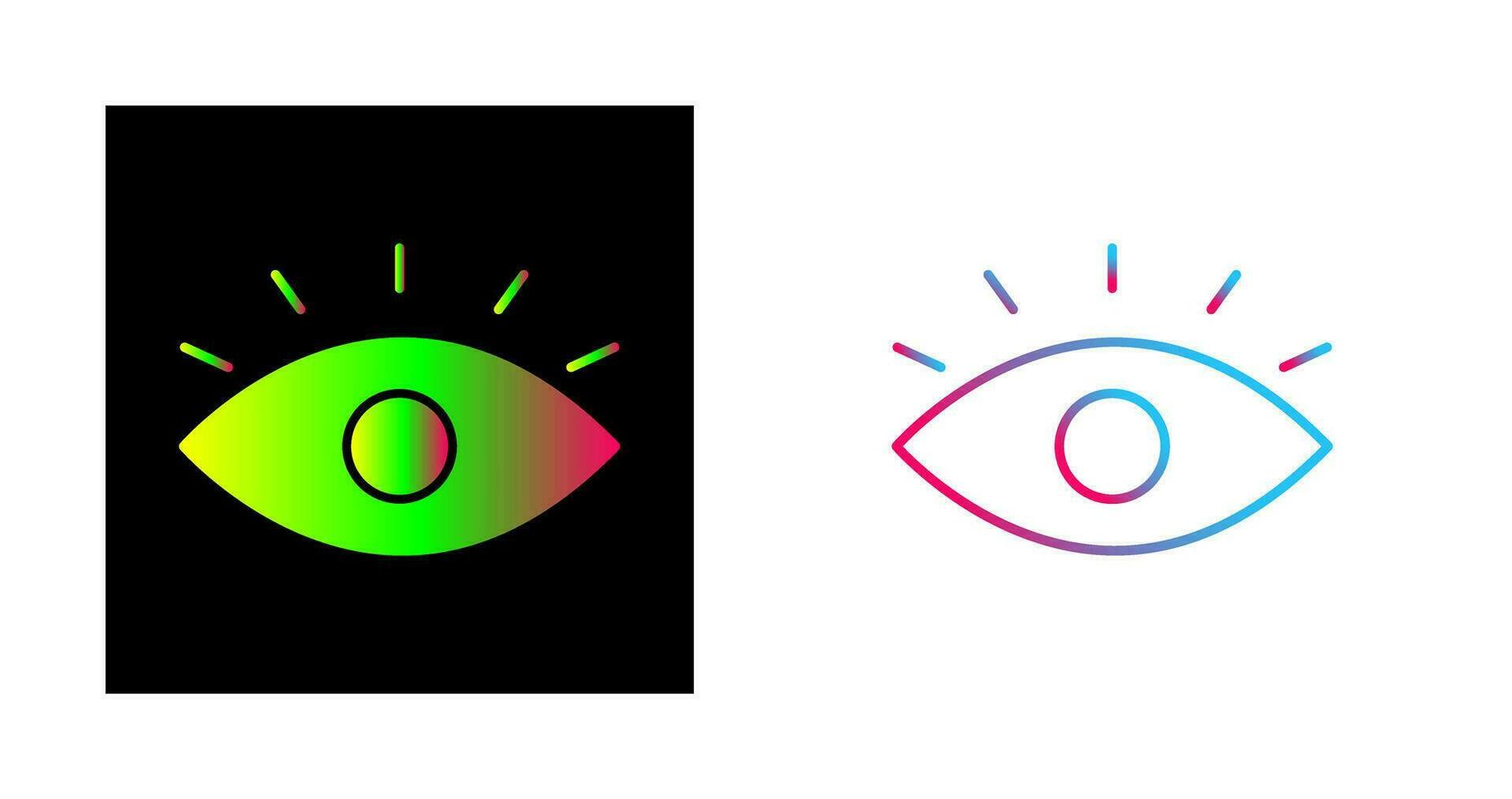 oog vector icoon