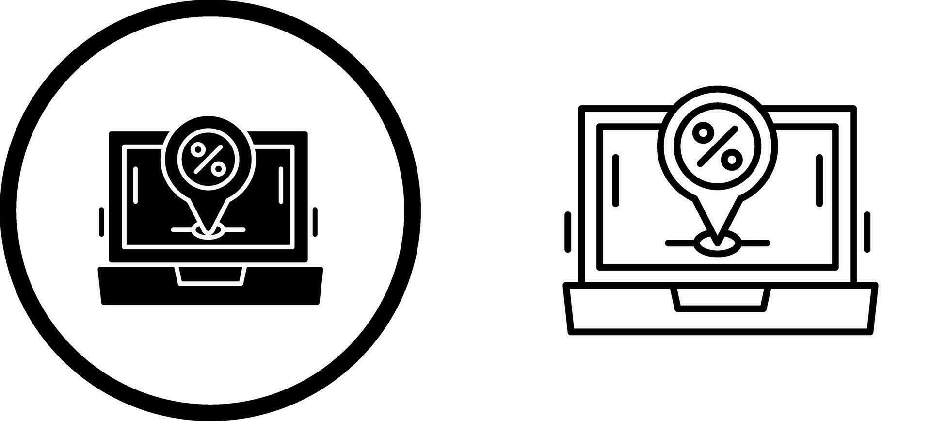 kaart pin vector pictogram