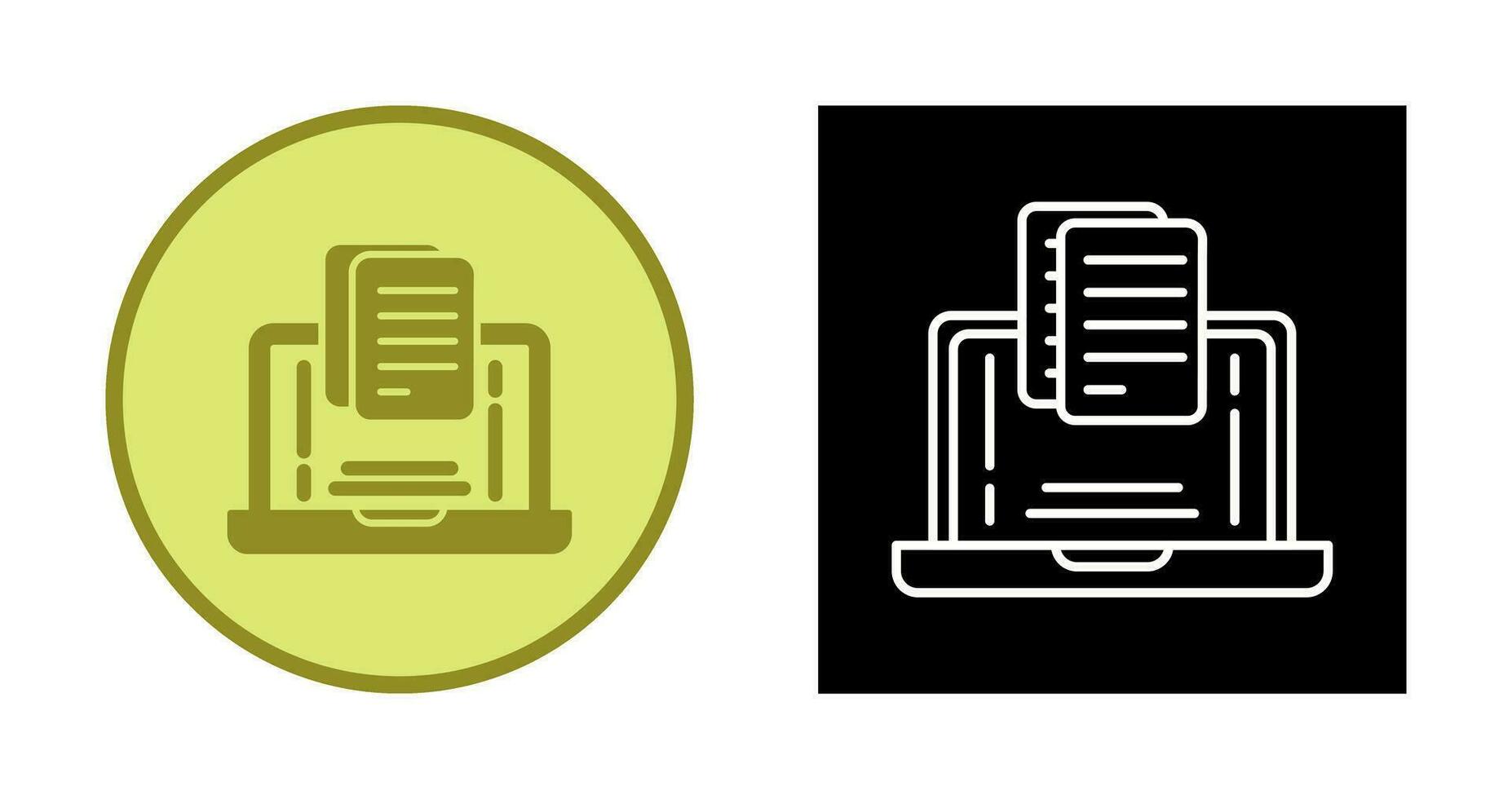 document vector pictogram