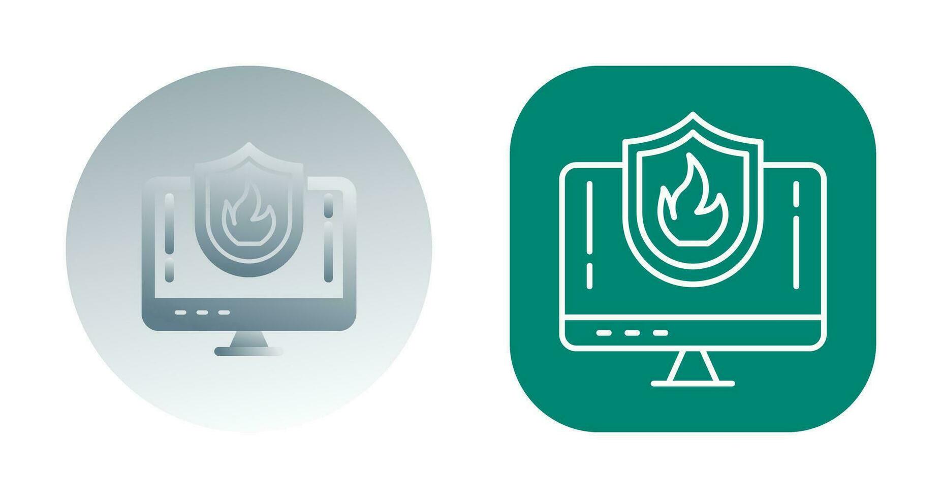 firewall vector pictogram