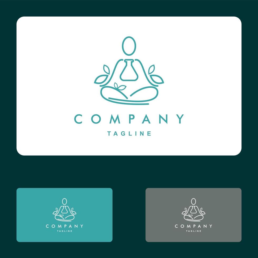 lotus, yoga, spa en wellnes logo set vector pictogram illustratie ontwerpen