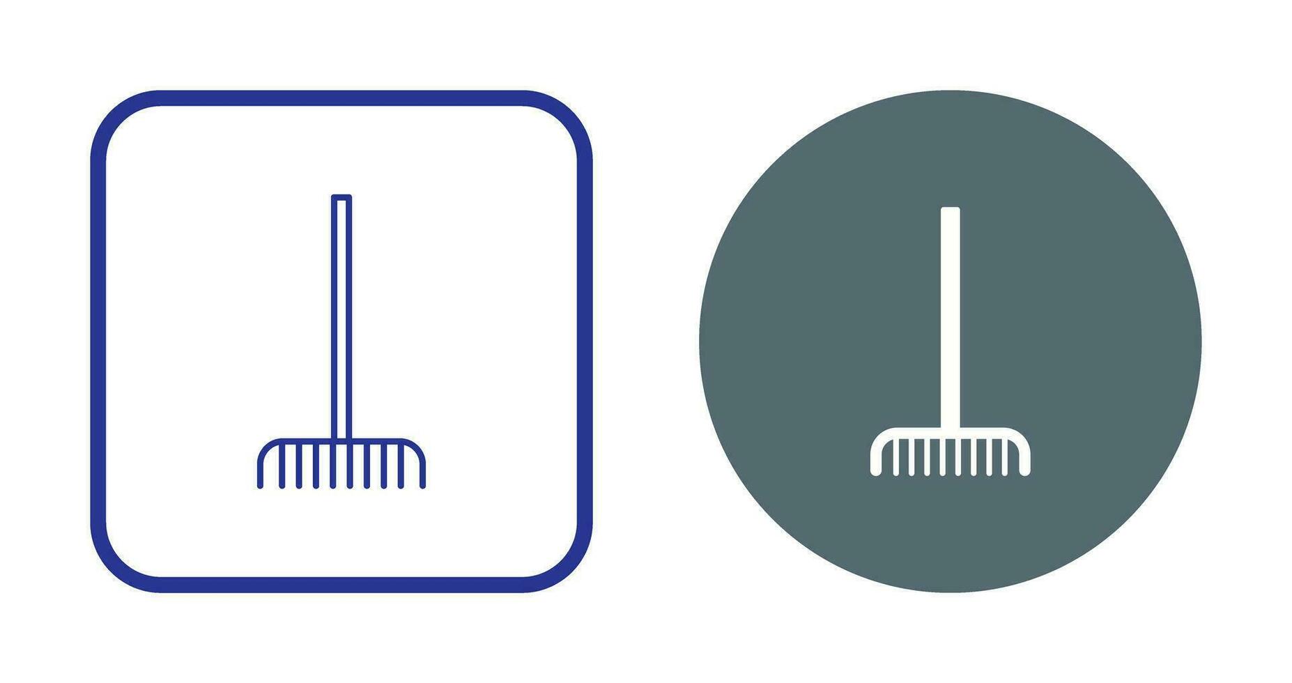 vork plukken bladeren vector icoon