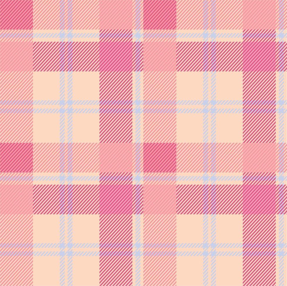 naadloos patroon plaid pastel roze 2 vector