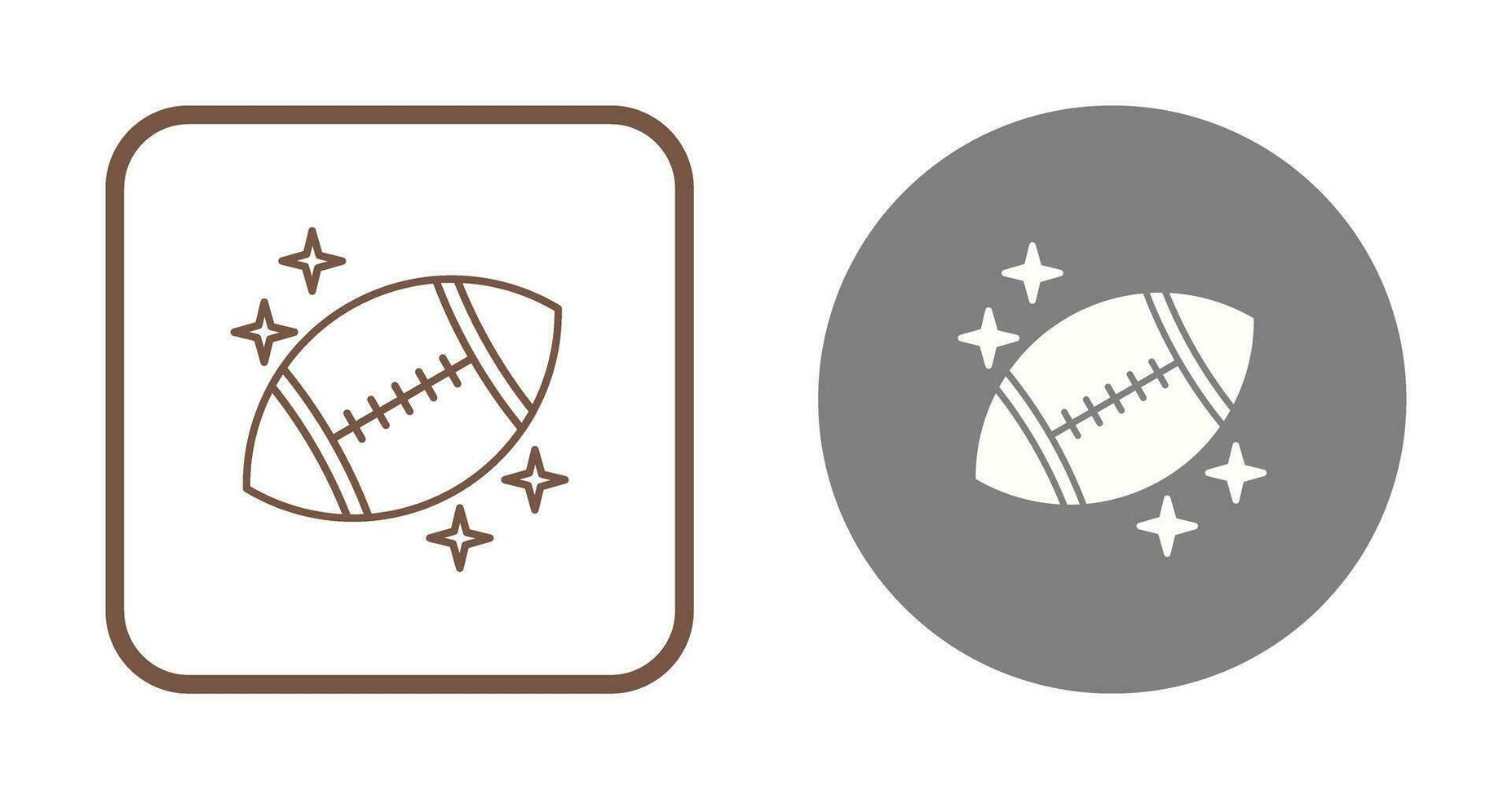 rugby vector pictogram