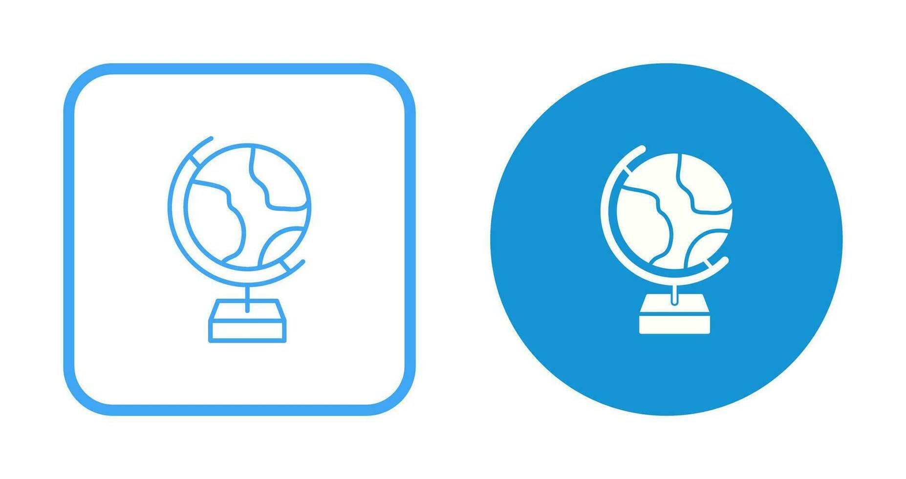 wereldbol vector pictogram