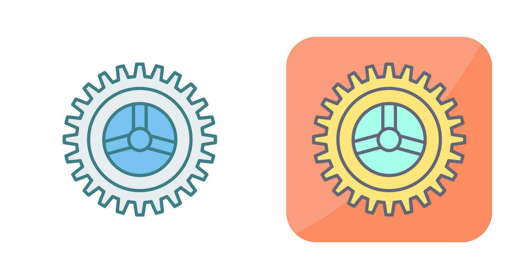 instellingen vector pictogram