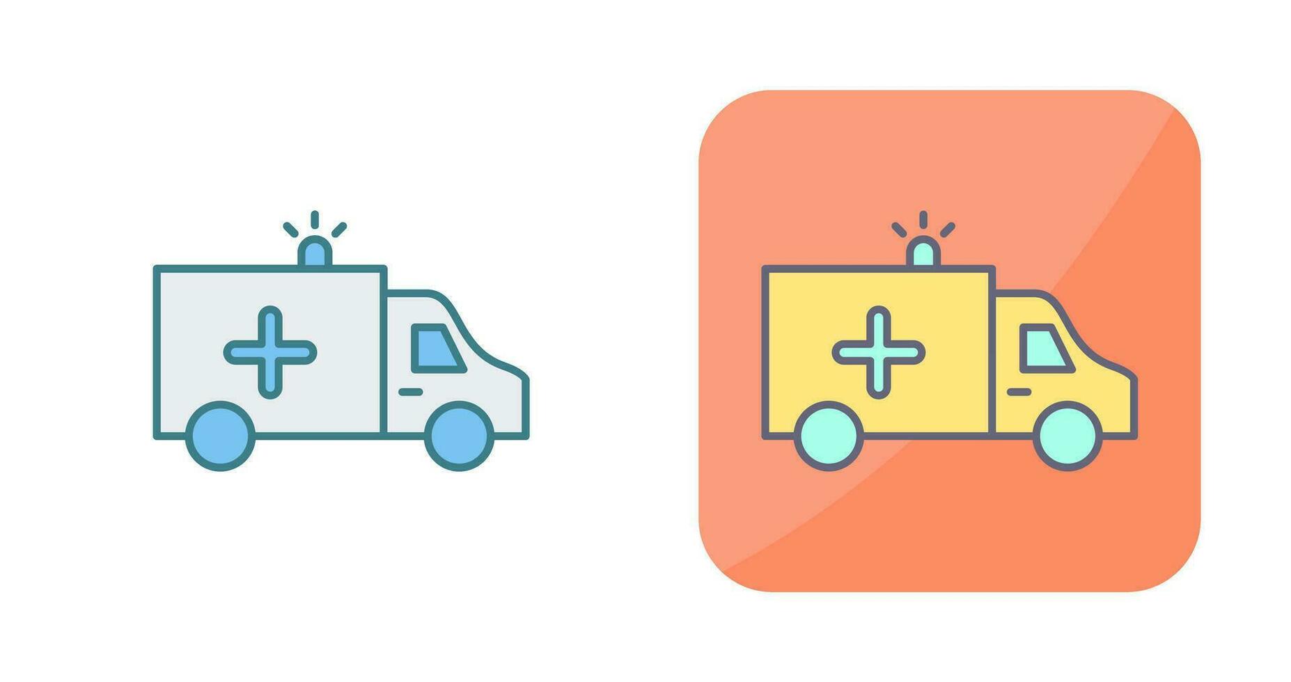 ambulance vector pictogram