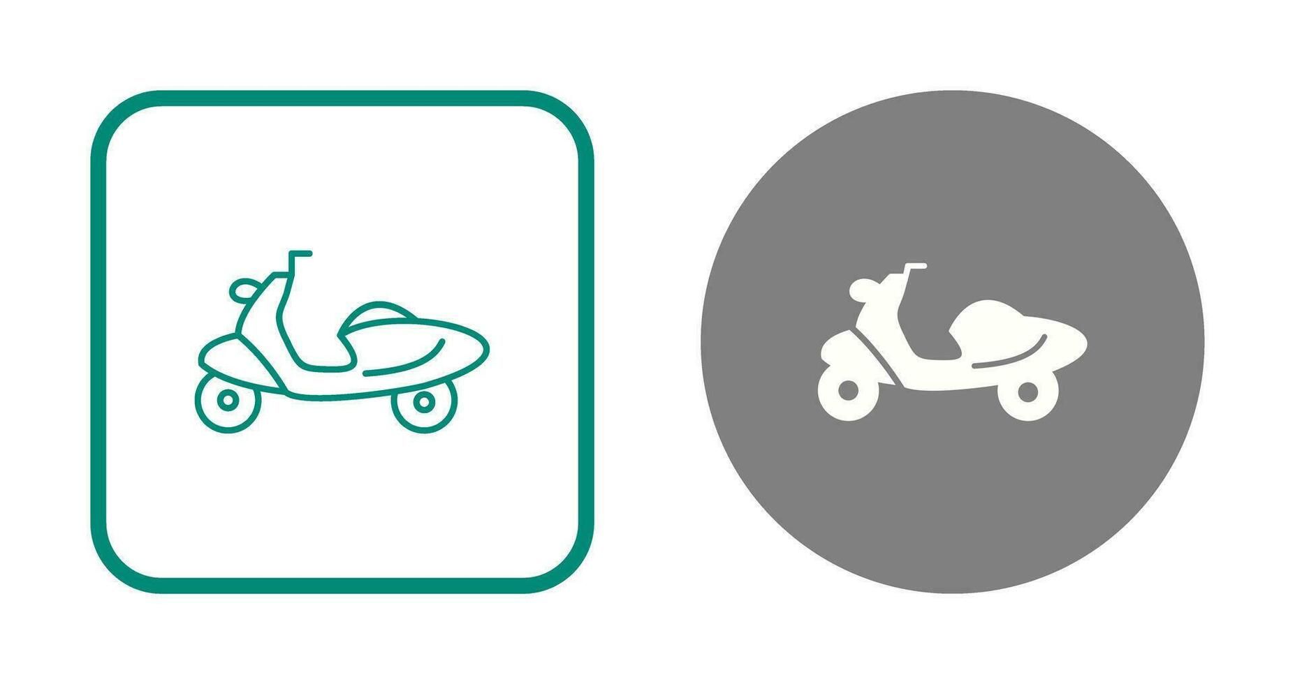 scooter vector pictogram