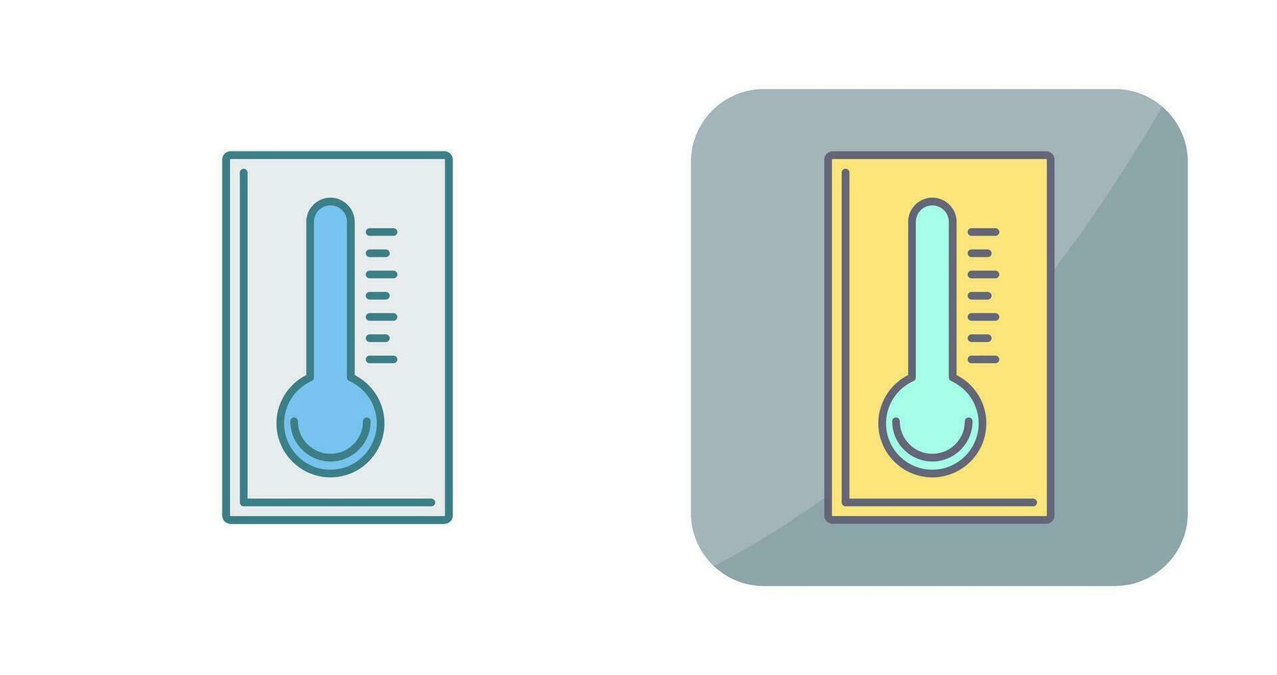 thermometer vector pictogram