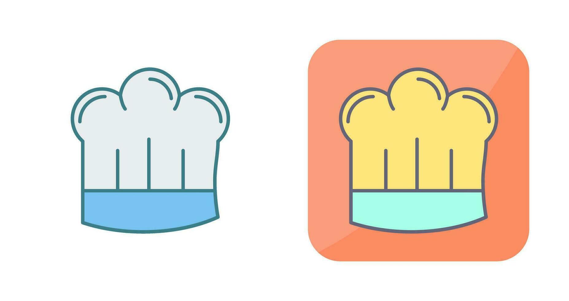 chef hoed vector icon