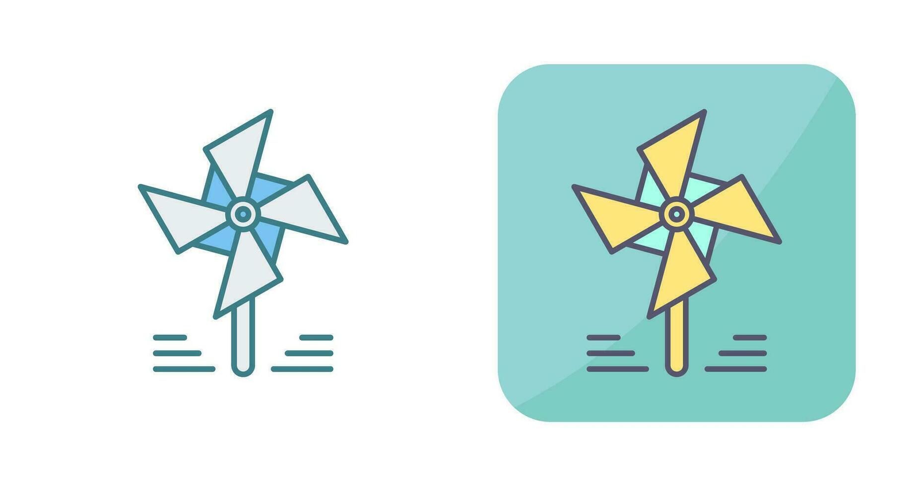 pinwheel vector icoon