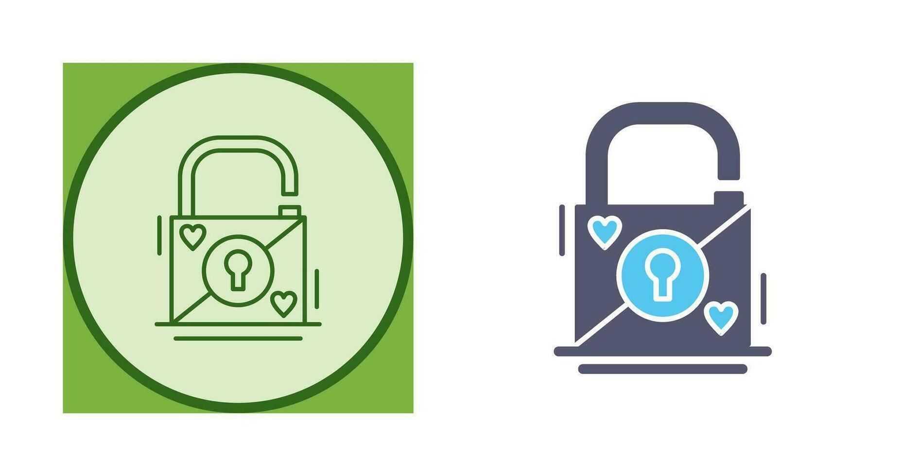 hangslot vector pictogram