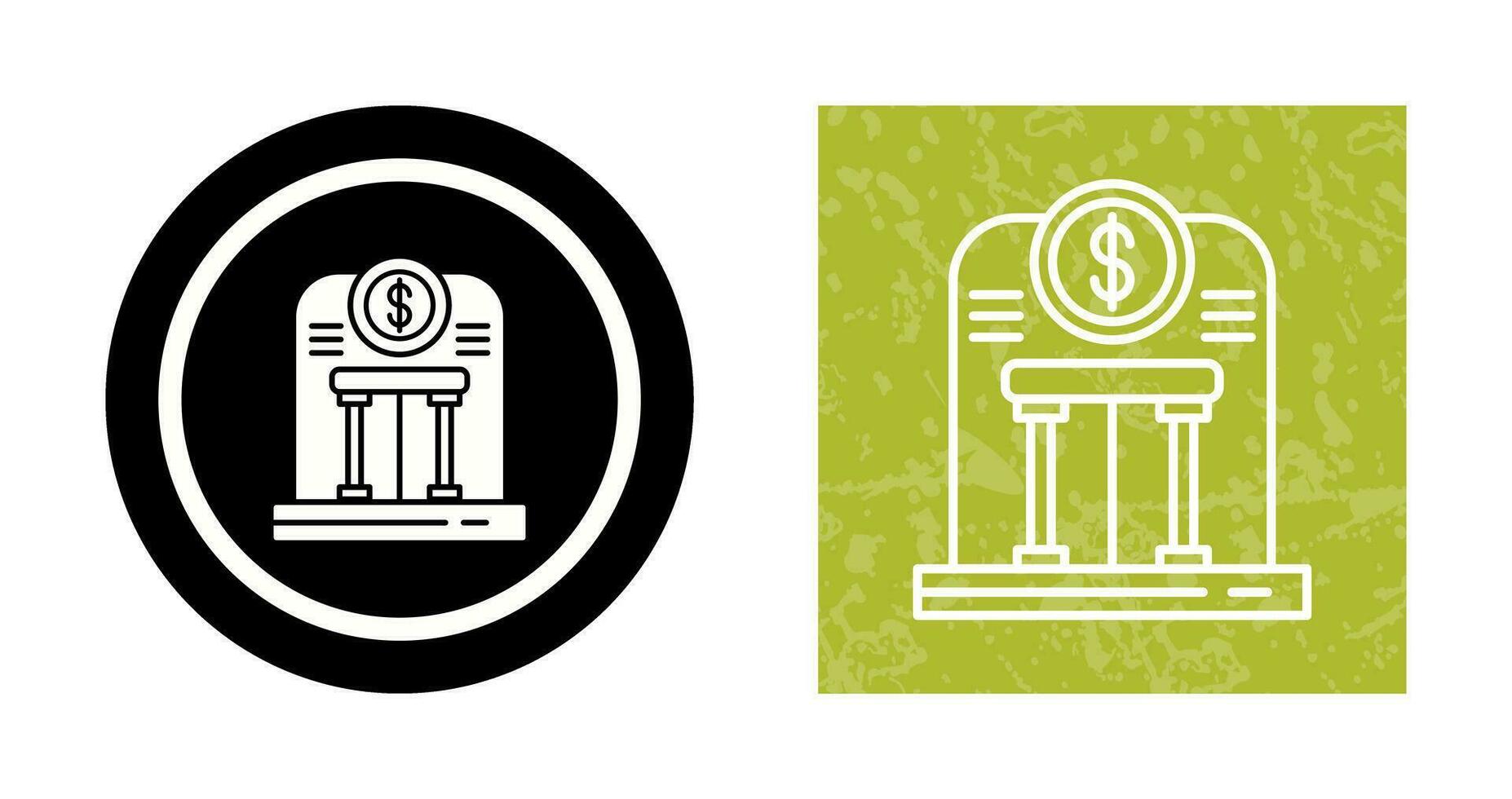 bank vector pictogram