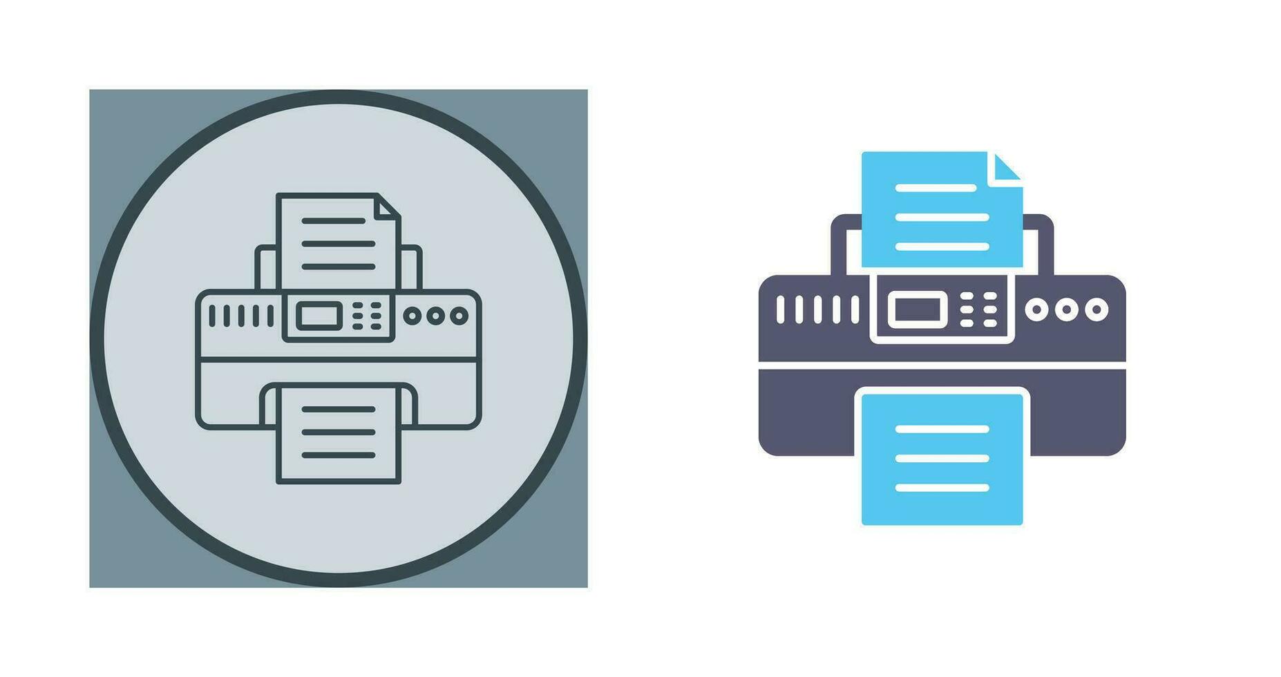 printer vector pictogram