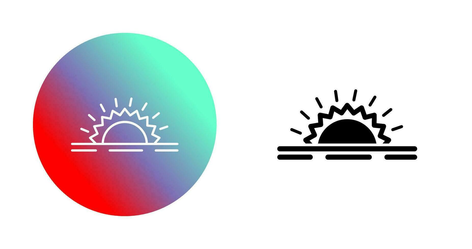 zonneschijn vector icoon