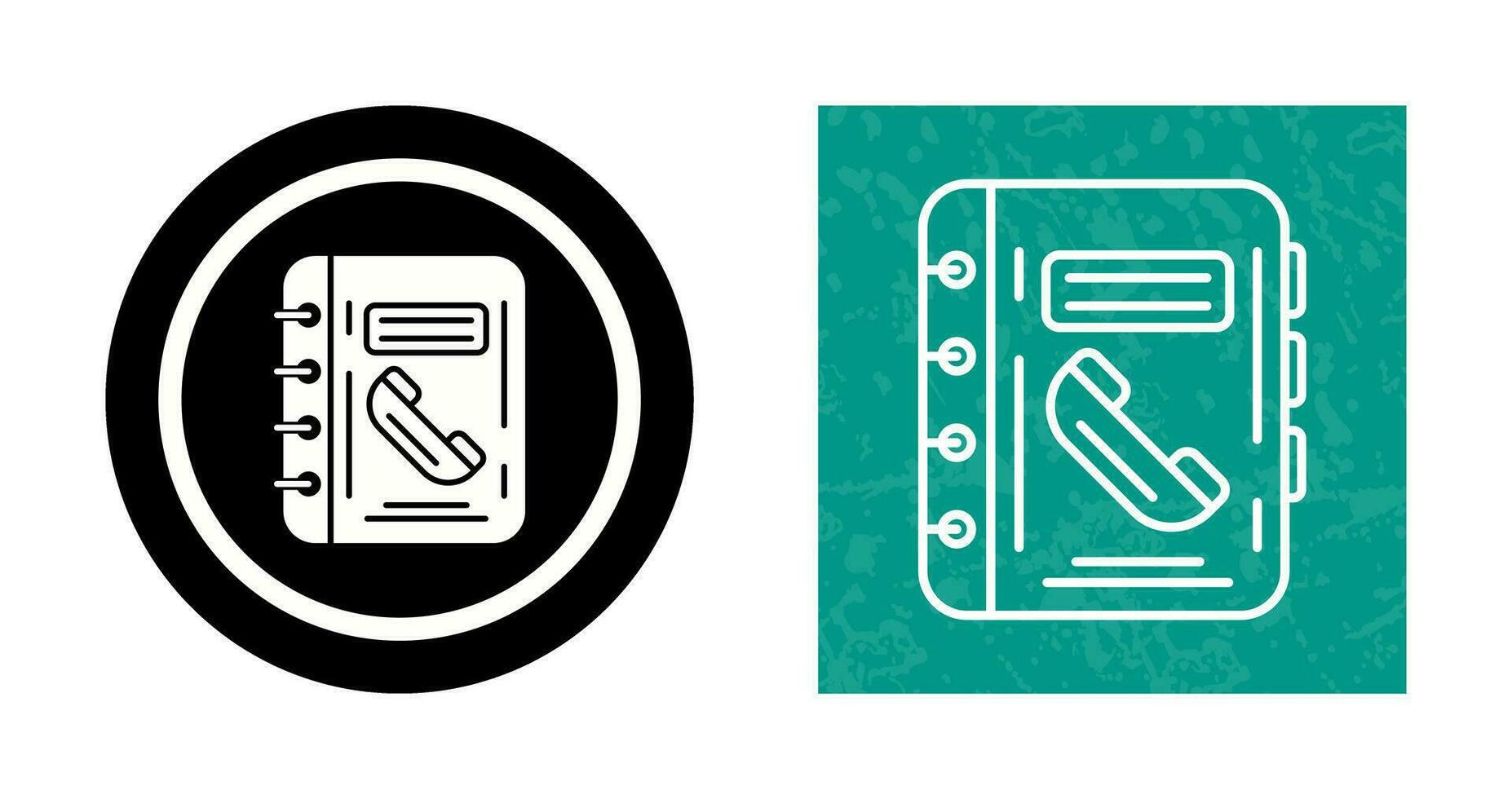 telefoonboek vector pictogram