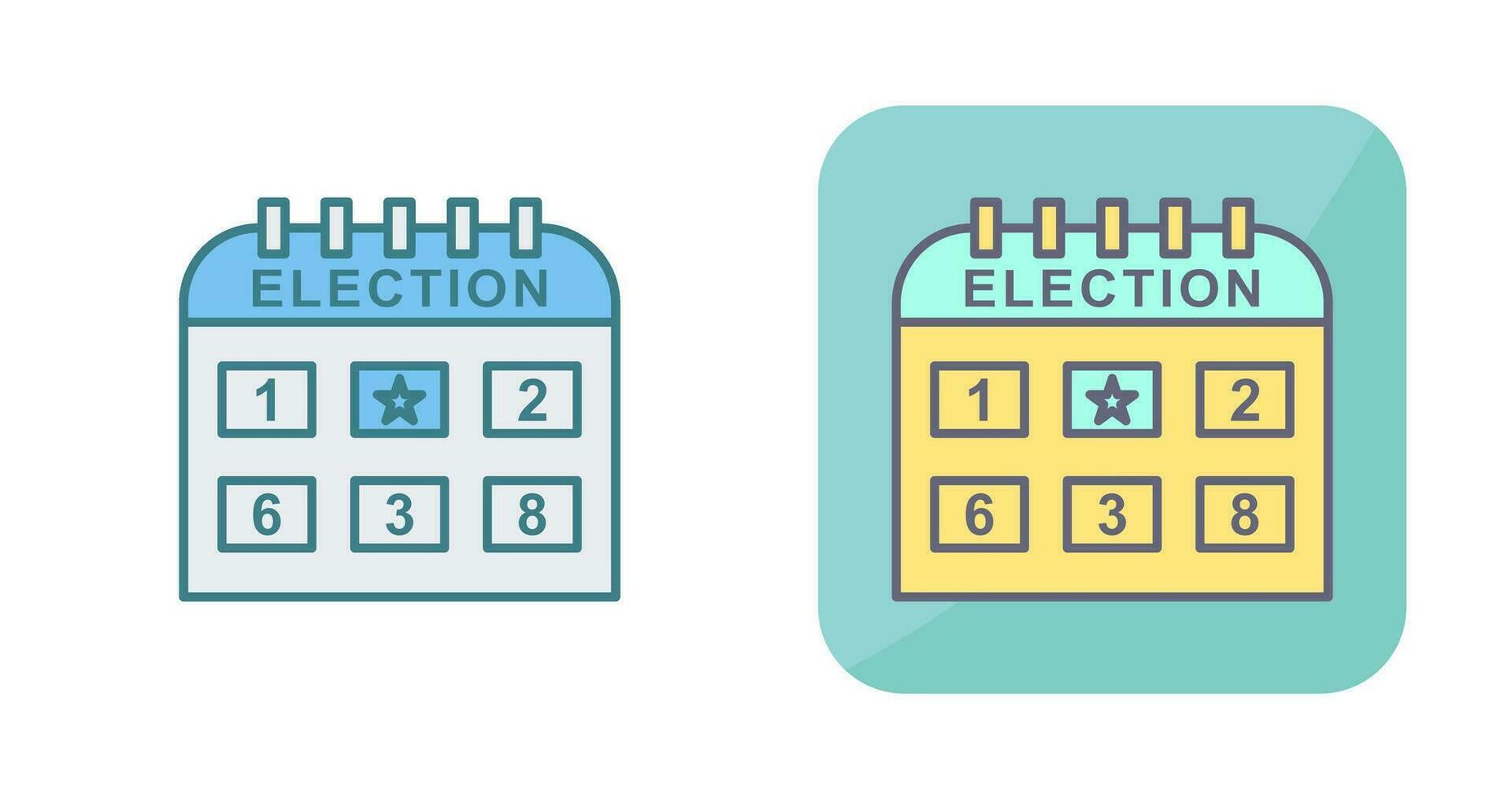 verkiezing dag vector icoon