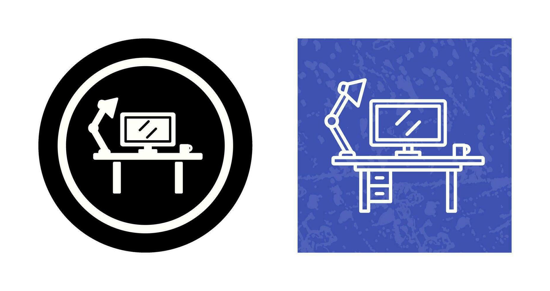 werkruimte vector pictogram