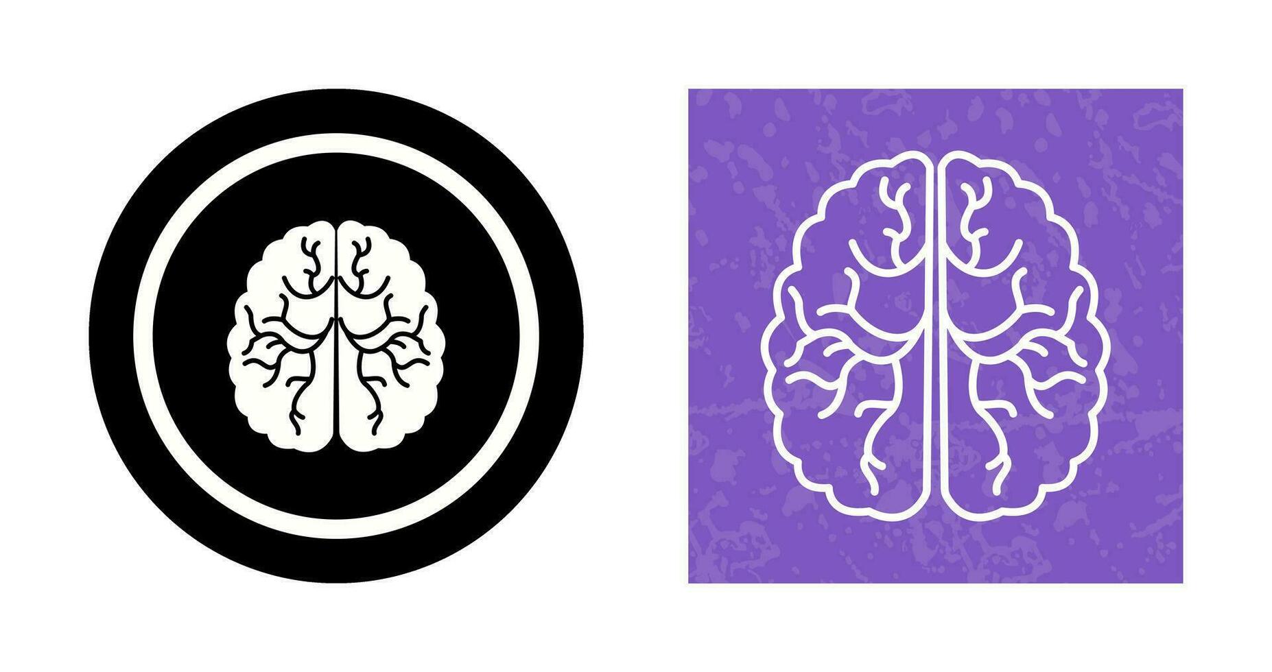 hersenen vector pictogram