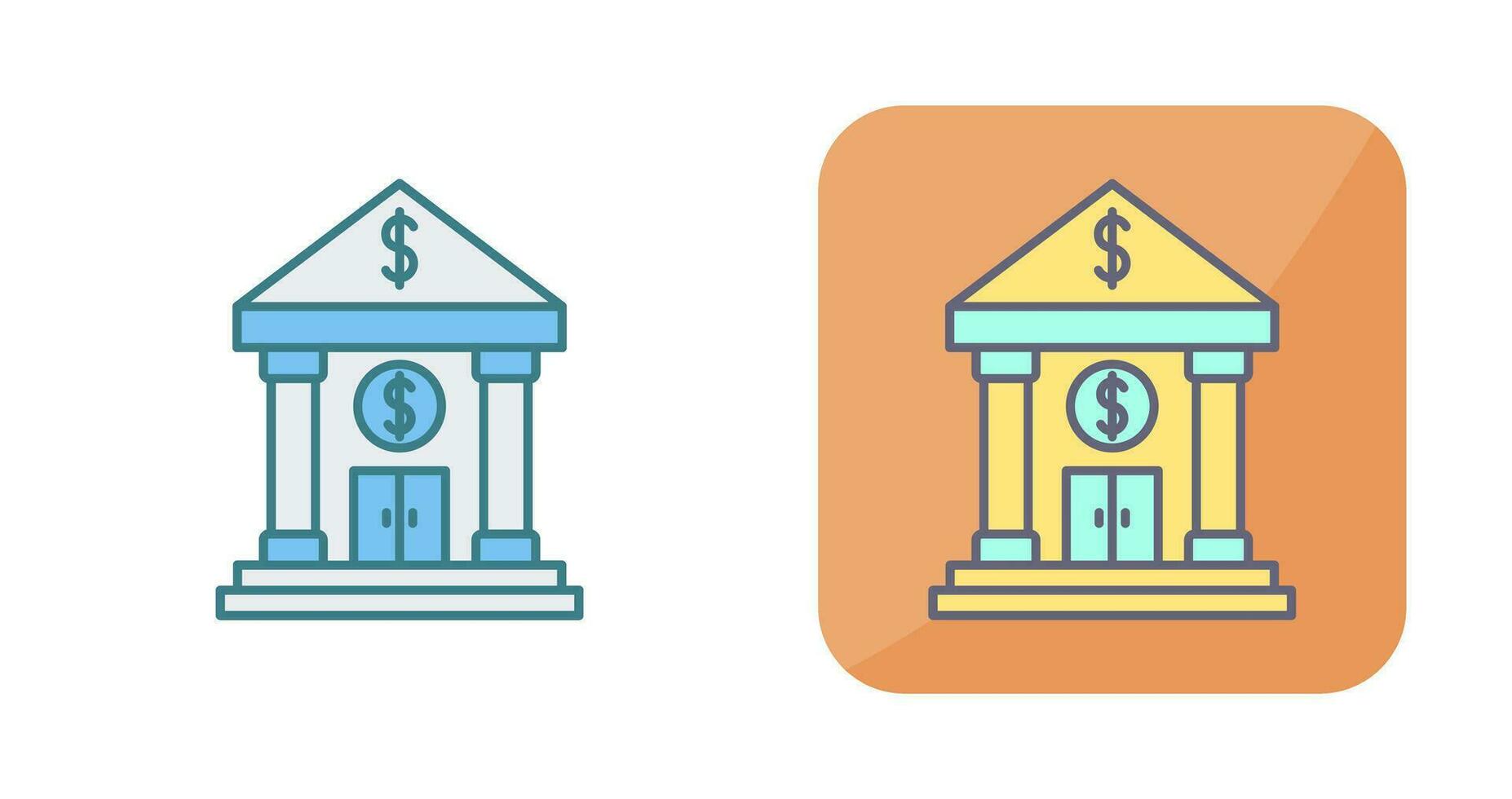 bank vector pictogram