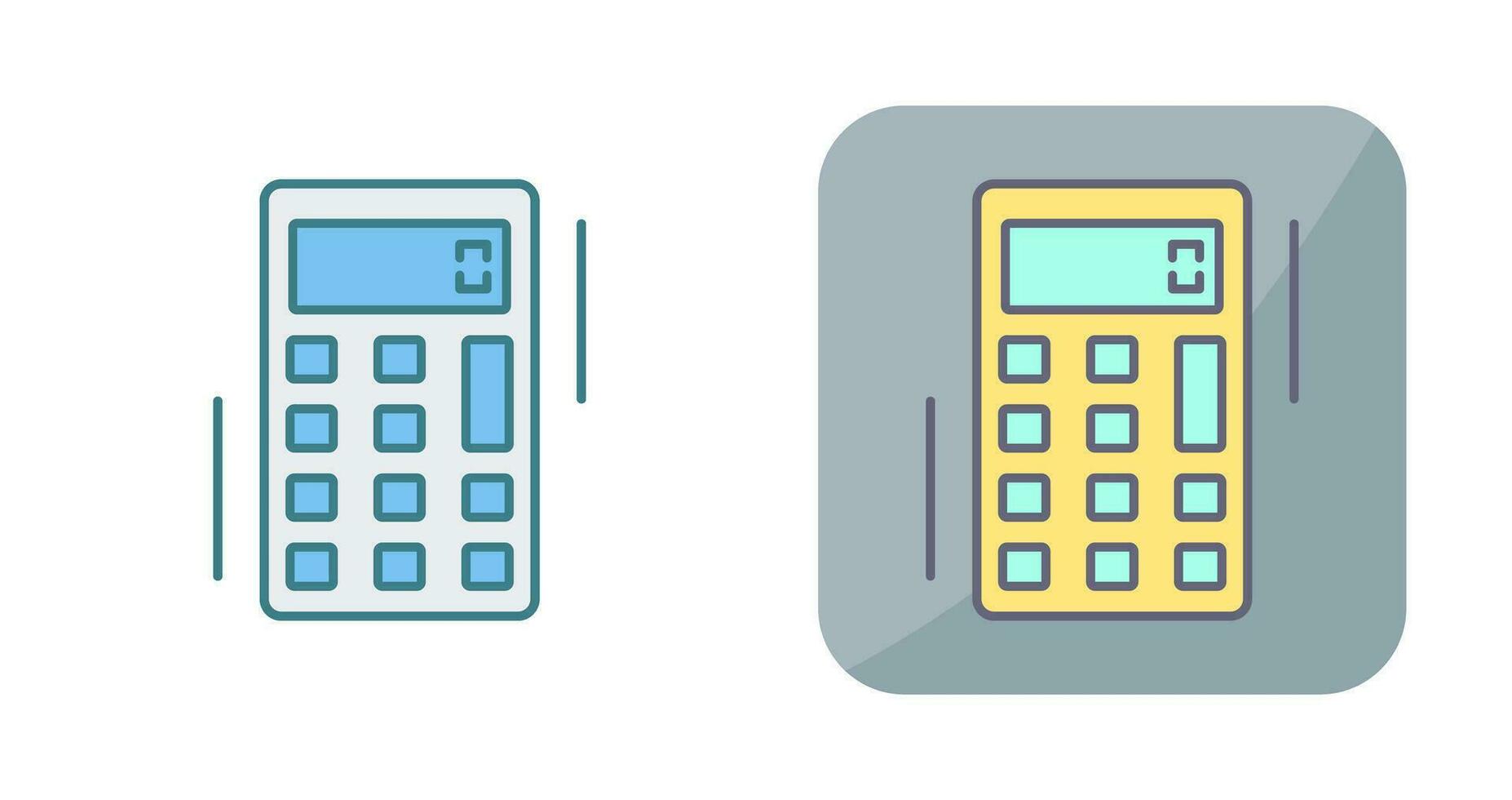 rekenmachine vector pictogram