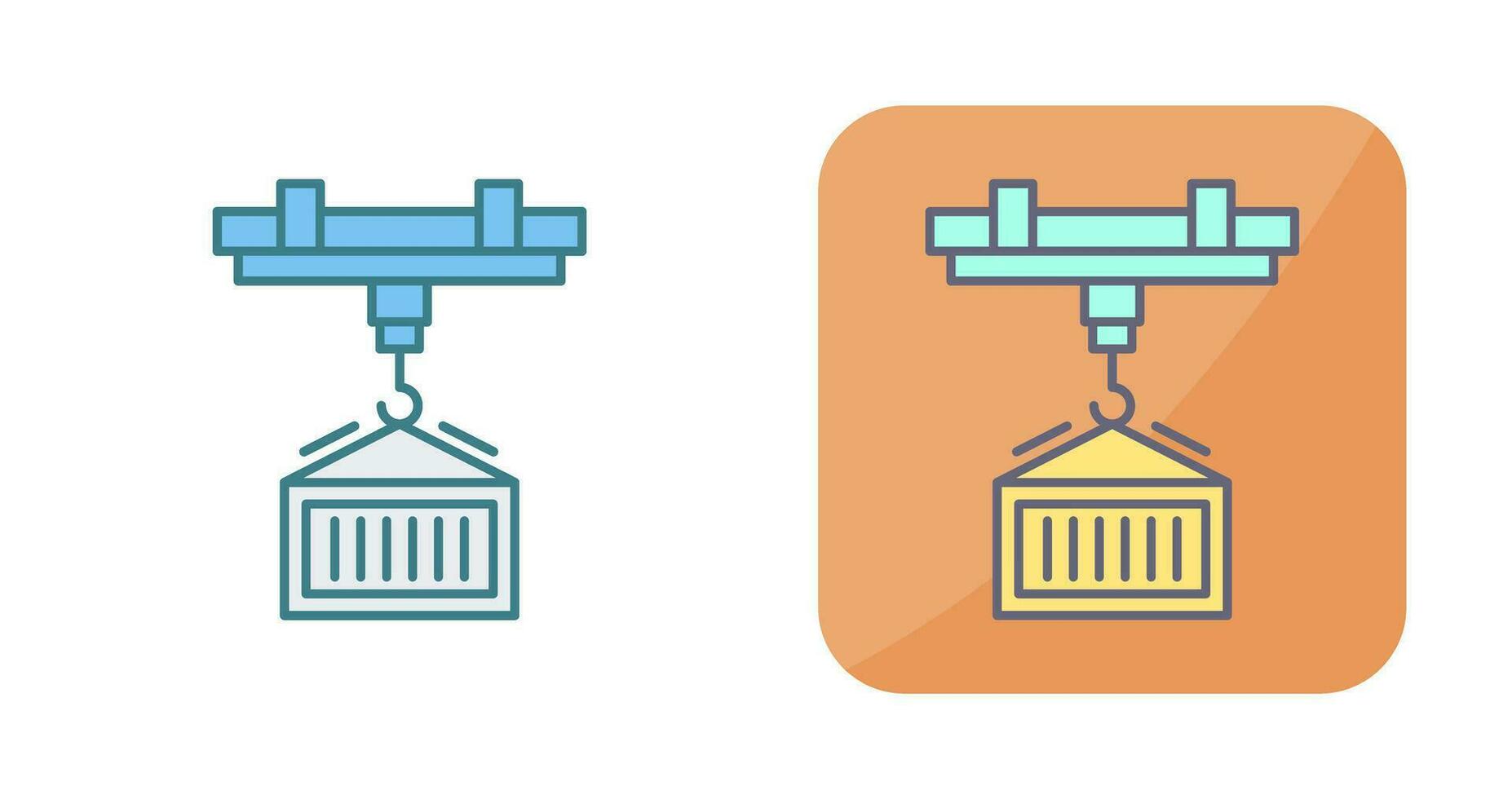 kraan vector pictogram