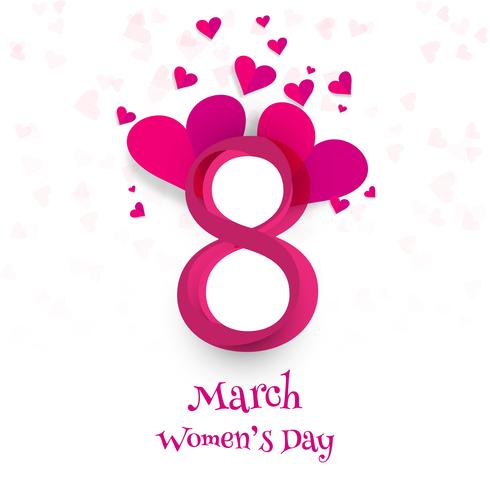 Happy Women&#39;s Day feest vector