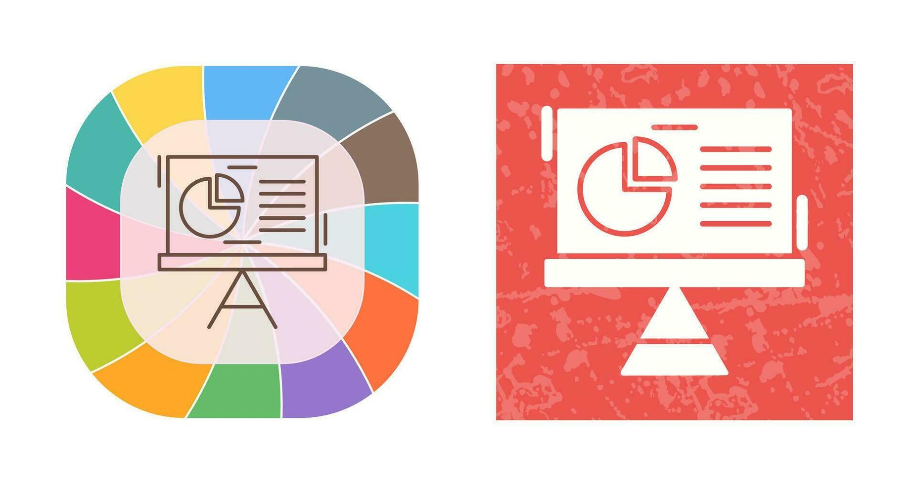 cirkeldiagram vector pictogram