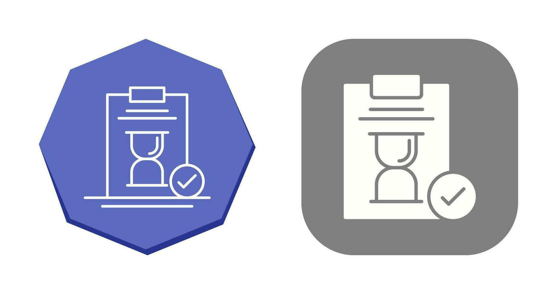 zandloper vector pictogram