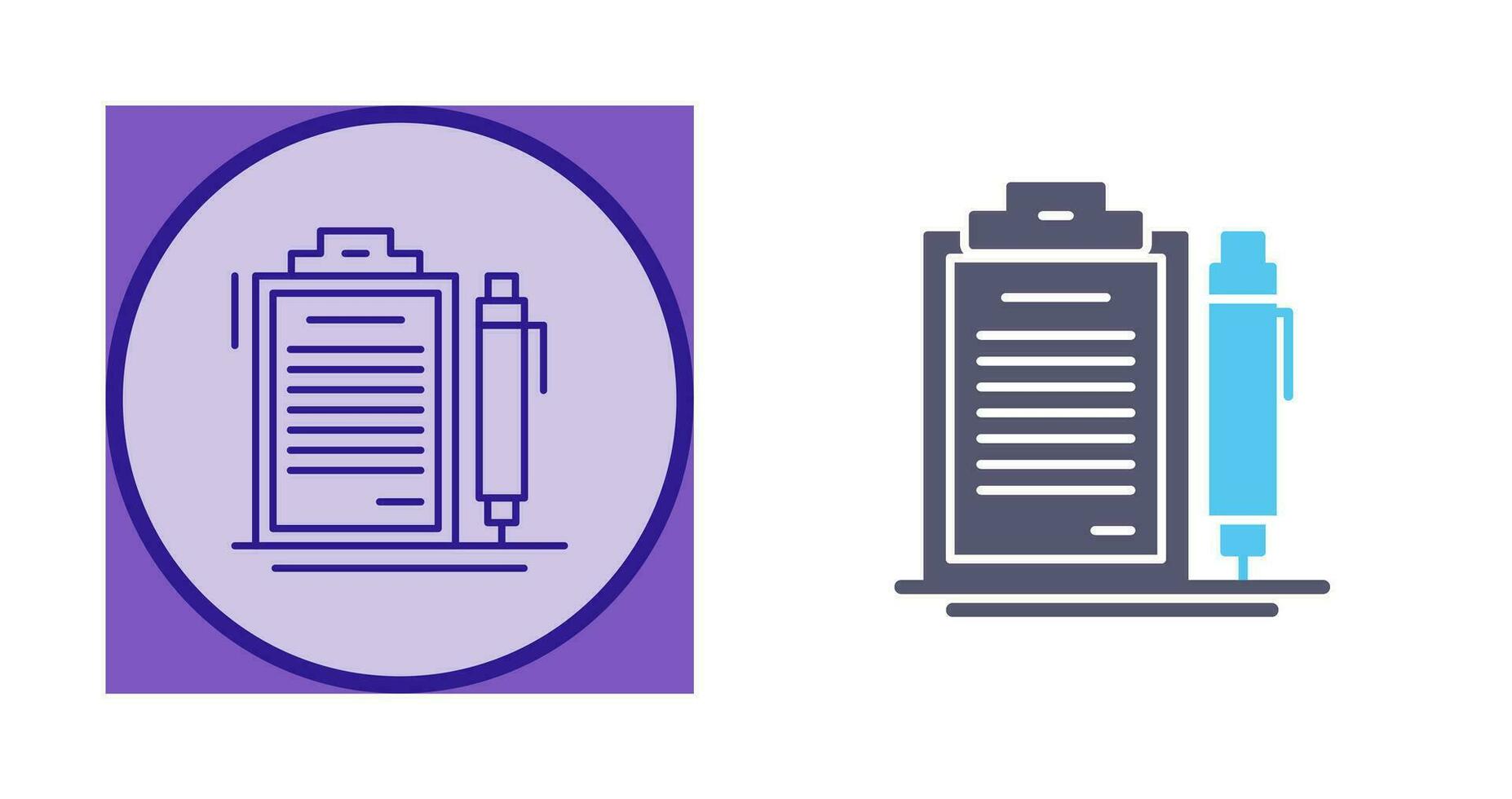 contract vector pictogram