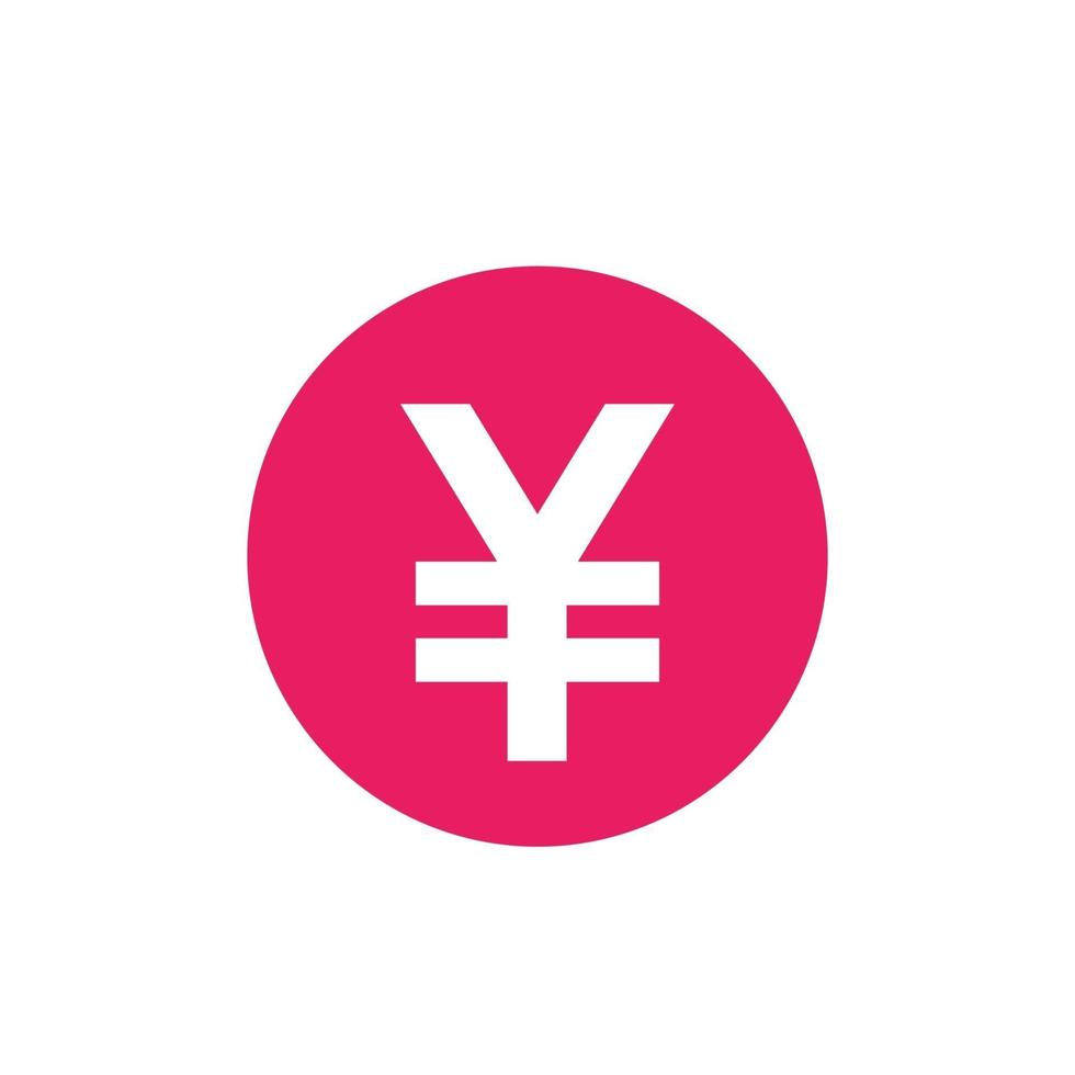 yenpictogram, Japanse valuta, vector