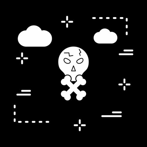 vector schedel pictogram