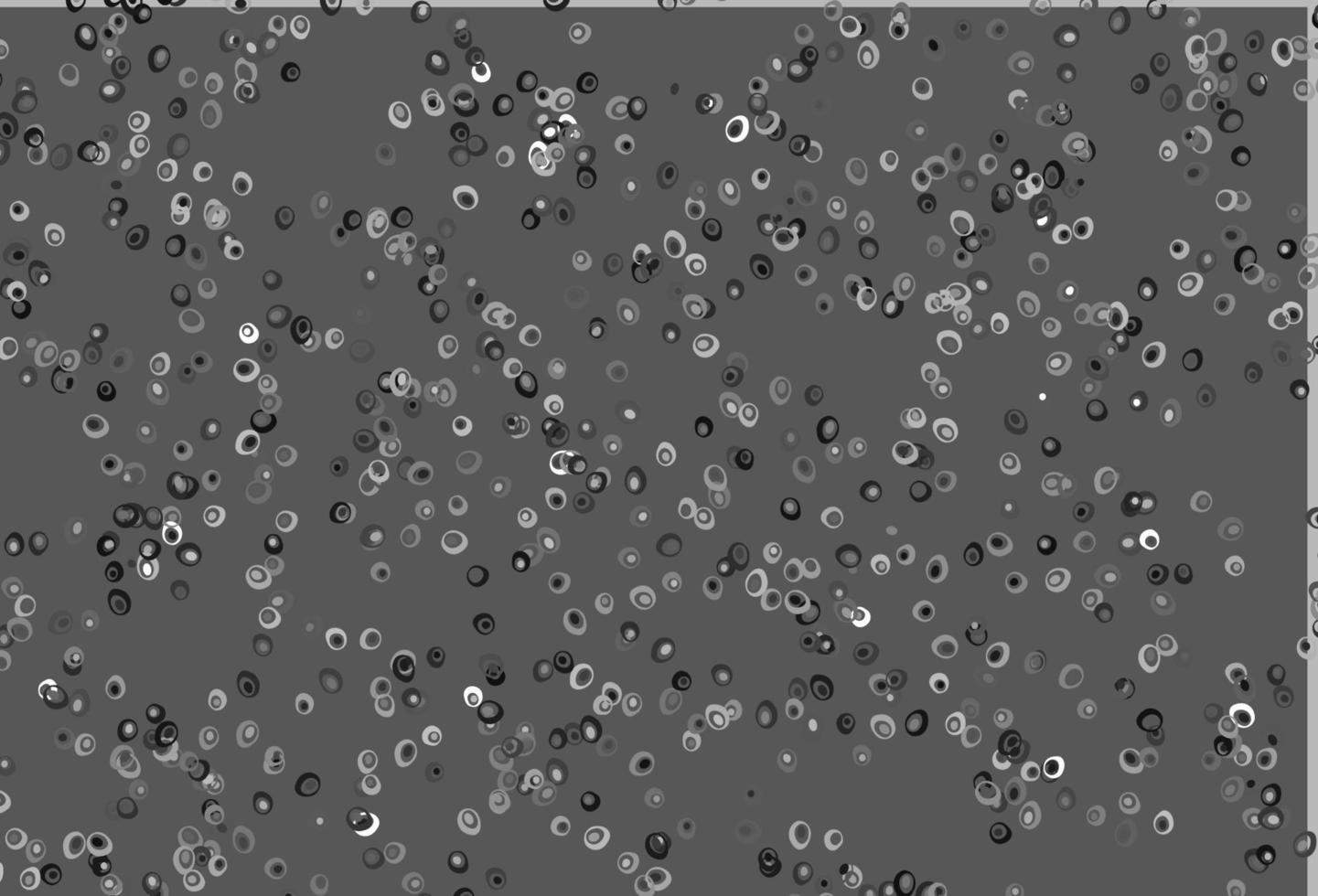 lichtzilver, grijze vectorlay-out met cirkelvormen. vector