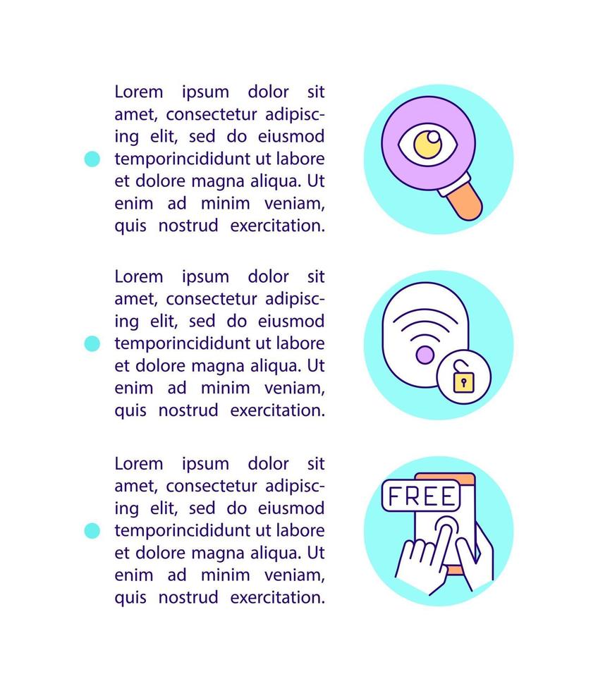 hoe verbinding te maken met internet hotspot concept lijn iconen met tekst vector