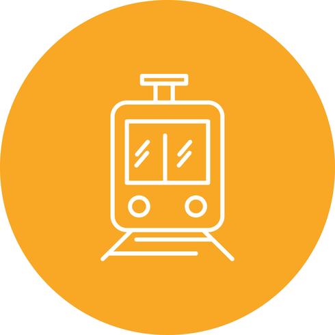 Vector trein pictogram