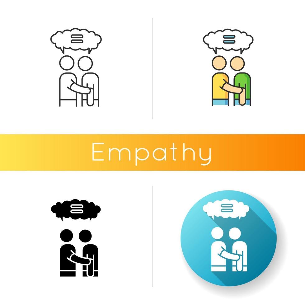 empathie vector pictogram