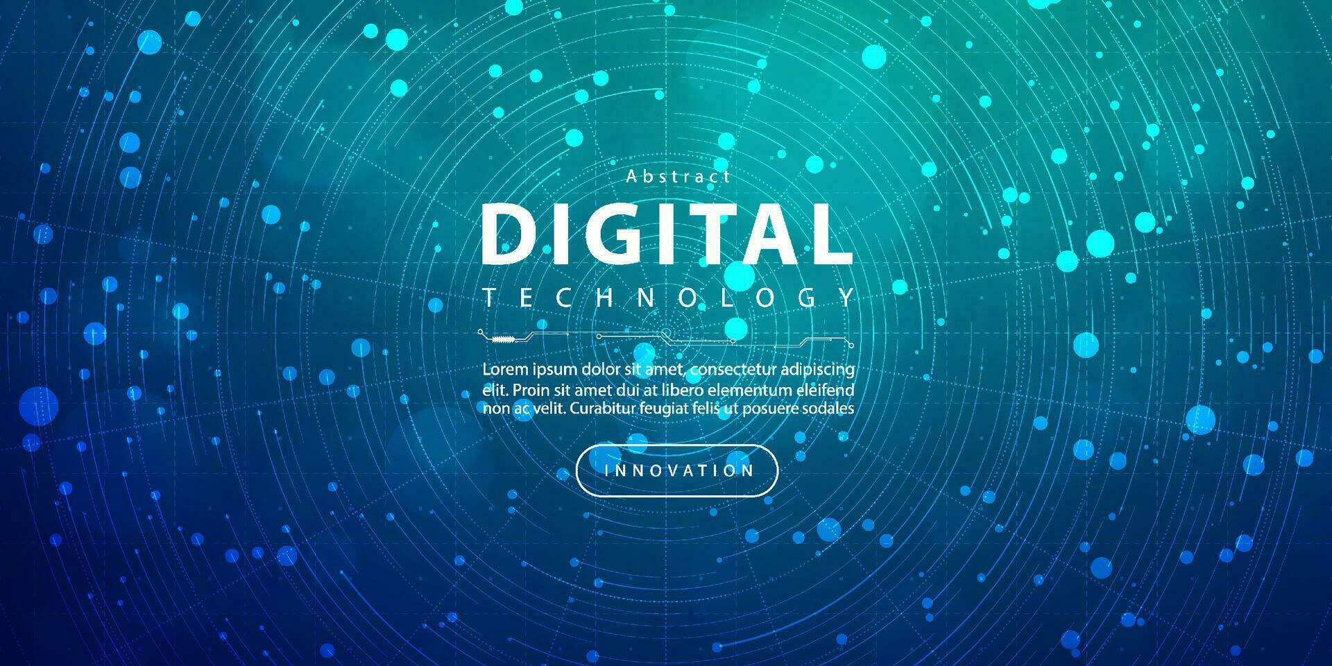 digitaal technologie internet netwerk snelheid verbinding blauw groen achtergrond, cyber nano informatie, abstract communicatie, innovatie toekomst tech gegevens, ai groot gegevens lijnen stippen, illustratie vector 3d