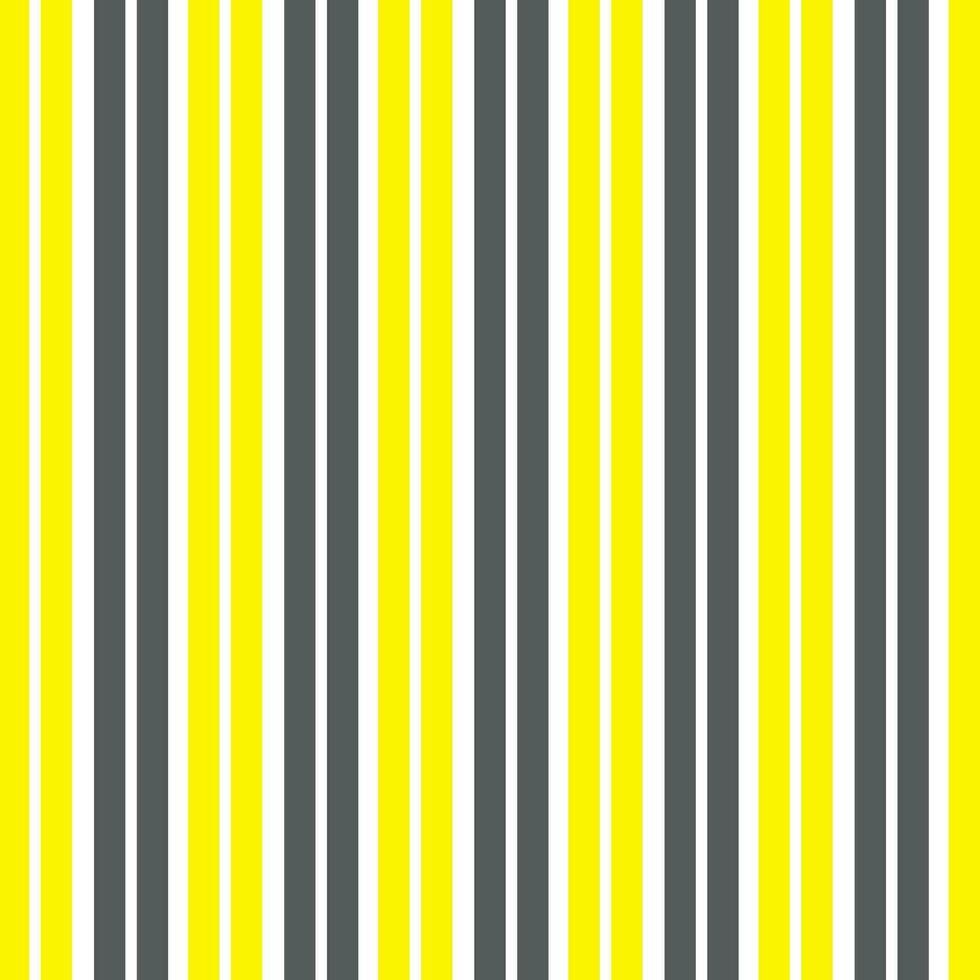 gemakkelijk modern abstraheren geel, grijs kleur verticaal lijn patroon Aan wit kleur achtergrond vector