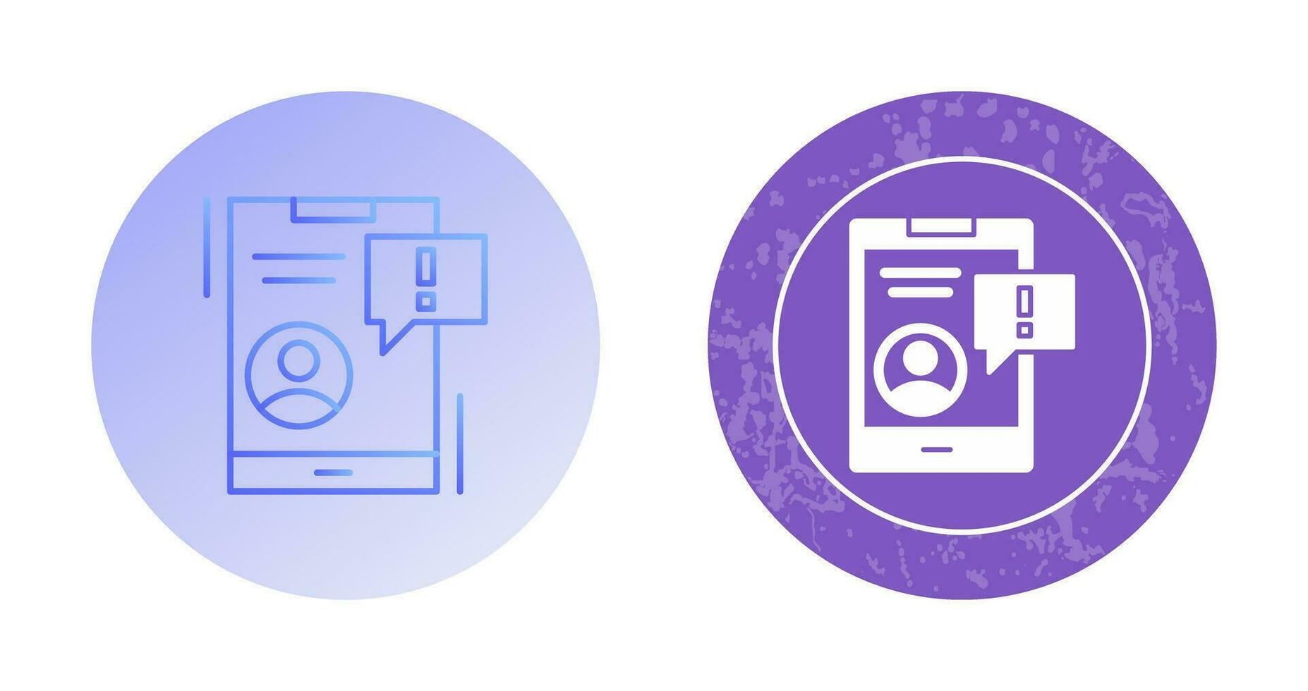 pictogram voor meldingsvector vector