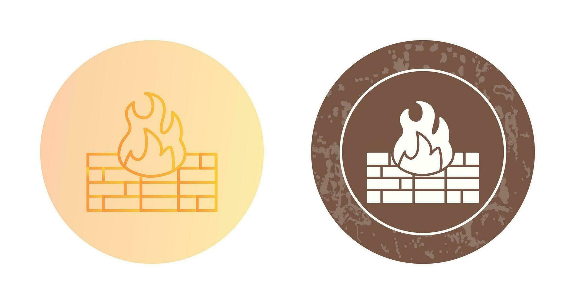 firewall vector pictogram