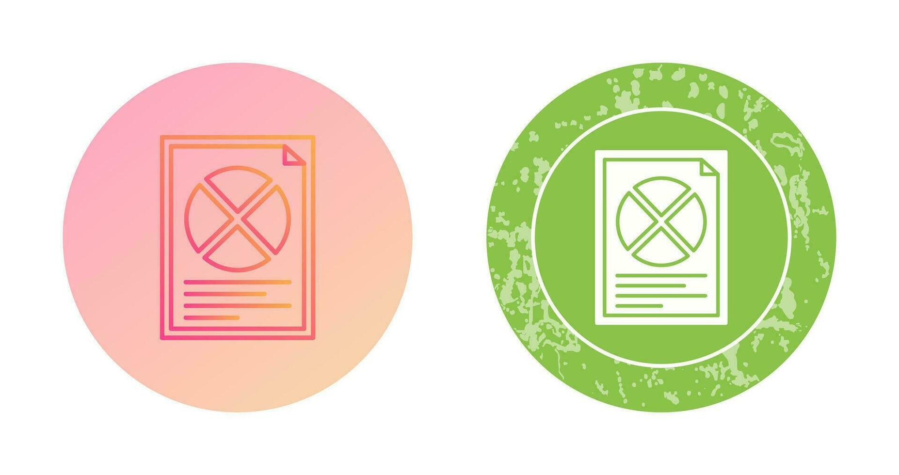 cirkeldiagram vector pictogram