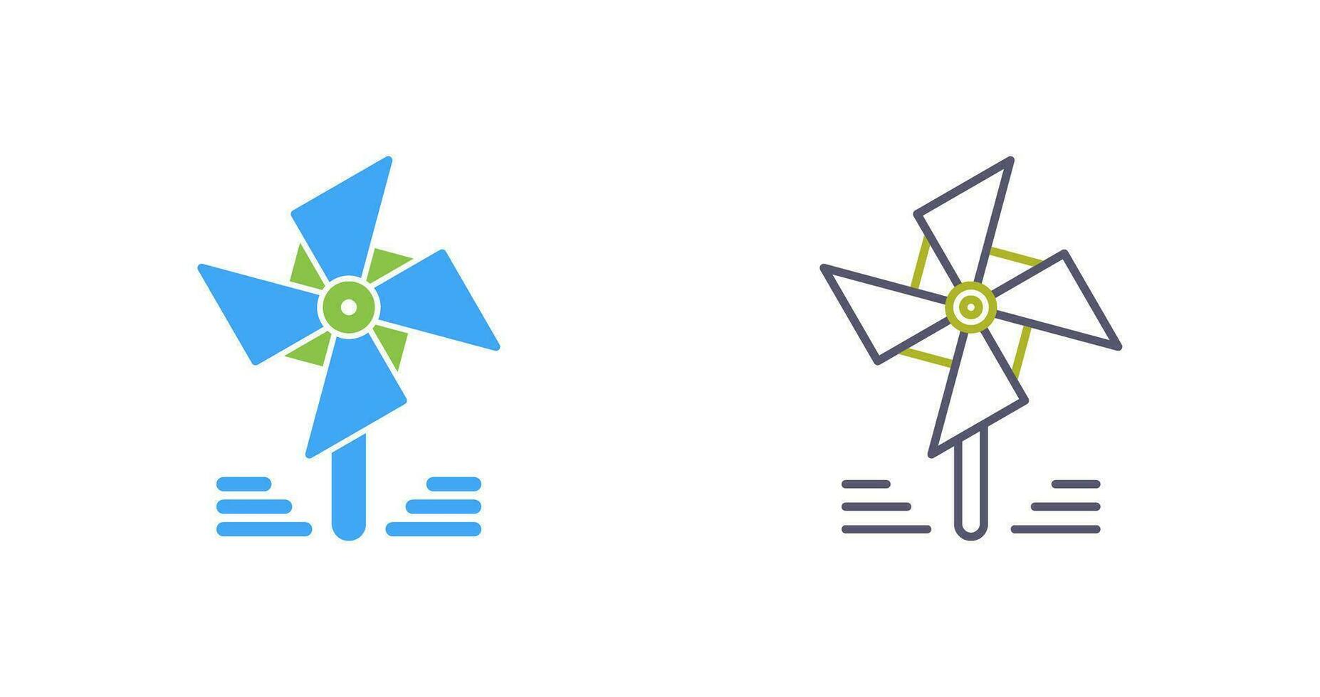 pinwheel vector icoon