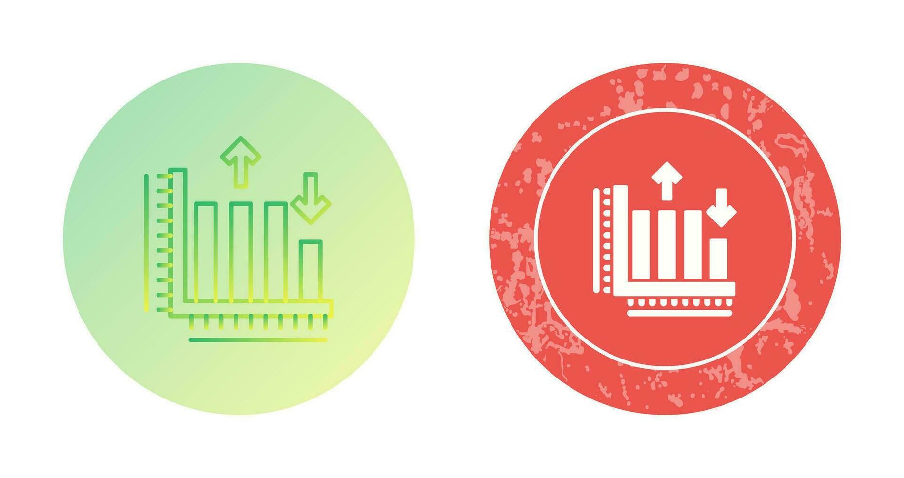 bar diagram vector icoon