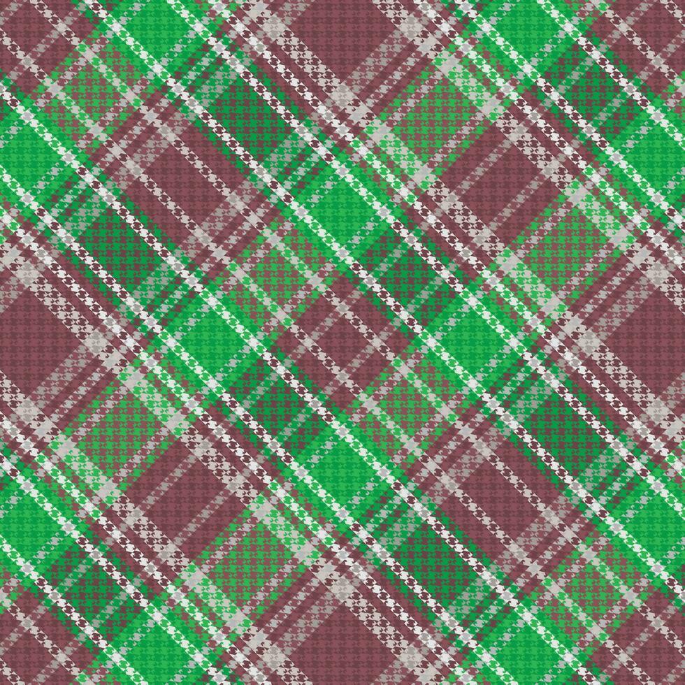 tartan geruit patroon met textuur en natuurkleur. vector