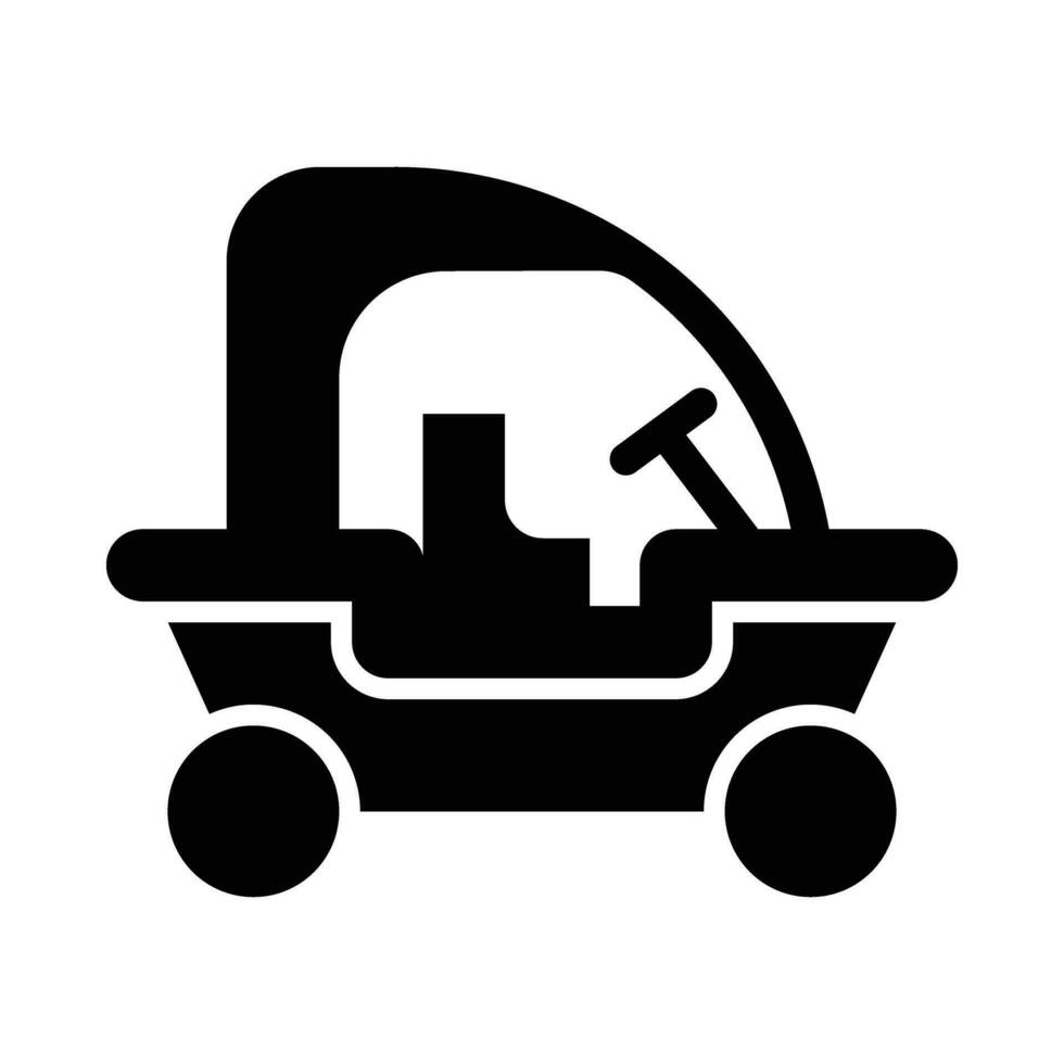 duin buggy vector glyph icoon voor persoonlijk en reclame gebruiken.