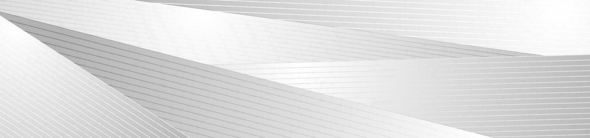 grijs minimaal strepen en lijnen abstract futuristische tech achtergrond vector