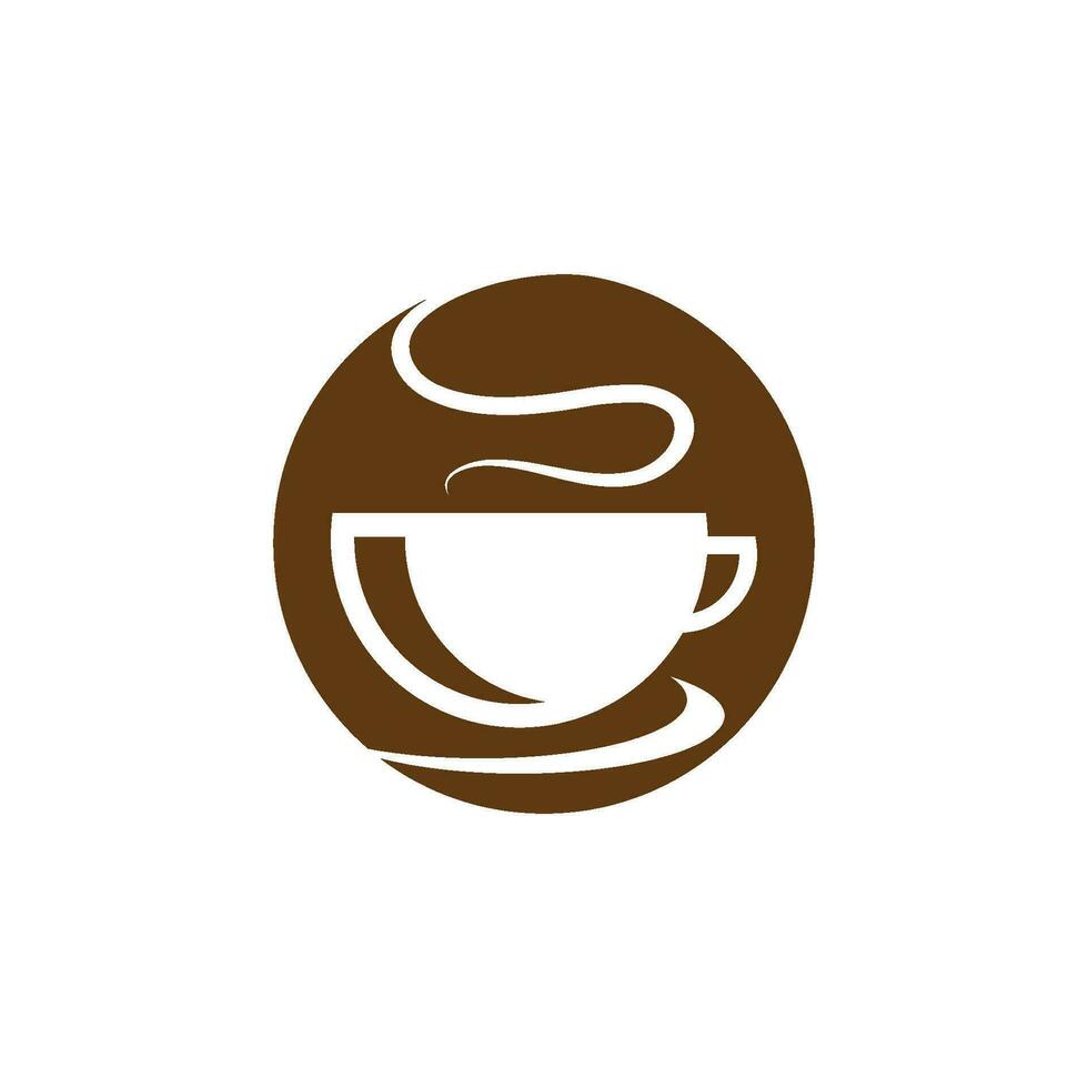 koffiekopje logo sjabloon vector